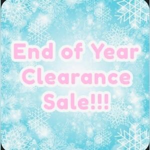 End of Year Clearance Sale